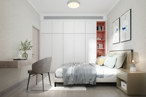 廣州市新世界凱粵灣現(xiàn)代簡約風格四居室裝修案例