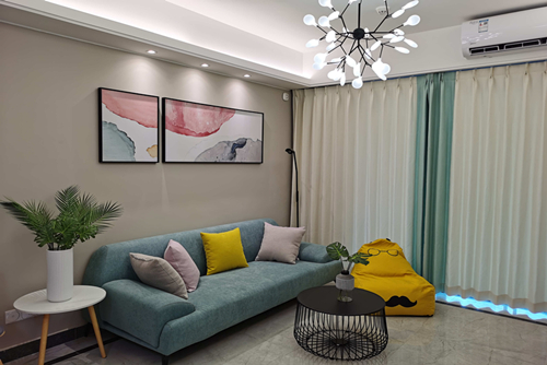 ?？谑谐尚披愒番F(xiàn)代簡(jiǎn)約風(fēng)格三居室裝修案例