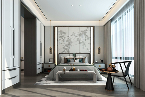 ?？谑邪埠Ｐ麓逍轮惺斤L(fēng)格別墅裝修案例