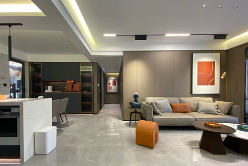 海口市南國威尼斯城別墅現(xiàn)代簡約風(fēng)格平層裝修案例