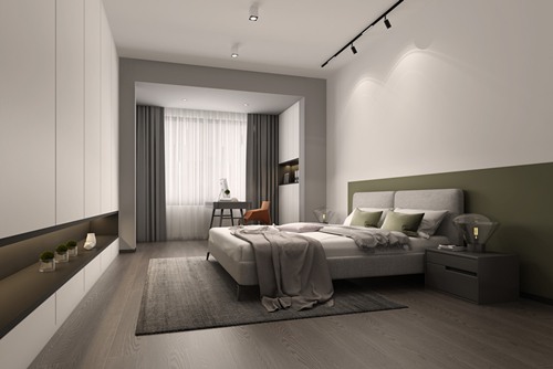 ?？谑心虾Ｐ腋R現(xiàn)代簡約風(fēng)格三居室裝修案例