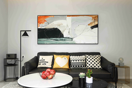 ?？谑懈蹗u花園現(xiàn)代簡約風(fēng)格三居室裝修案例