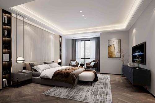 嘉興市匯宇·都市花園現(xiàn)代簡約風(fēng)格復(fù)式裝修案例