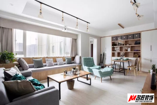 江門市五邑碧桂園現(xiàn)代簡(jiǎn)約風(fēng)格三居室裝修案例