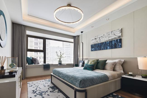 汕頭市金沙灣新中式風格四居室裝修案例