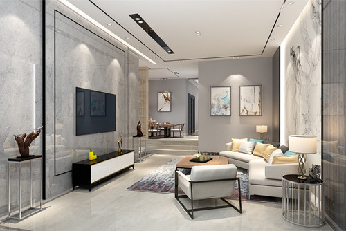 中山市海倫時光新中式風(fēng)格別墅裝修案例