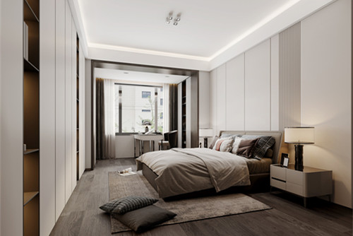 ?？谑邪堅沸^(qū)現(xiàn)代簡約風格三居室裝修案例