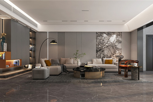 潮州市北橋大廈現(xiàn)代簡(jiǎn)約風(fēng)格四居室裝修案例