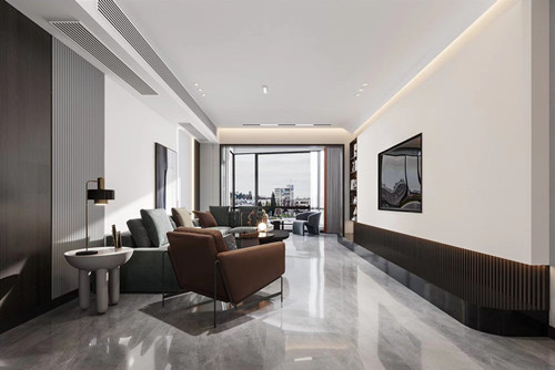 潮州市百合園現(xiàn)代簡約風(fēng)格三居室裝修案例