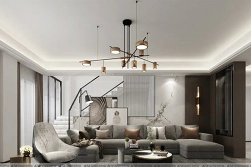 潮州市半小區(qū)現(xiàn)代簡約風(fēng)格四居室裝修案例