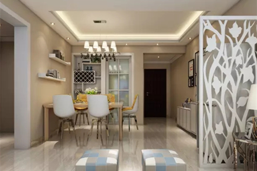 貴港市龍鳳嘉苑歐式風(fēng)格三居室裝修案例