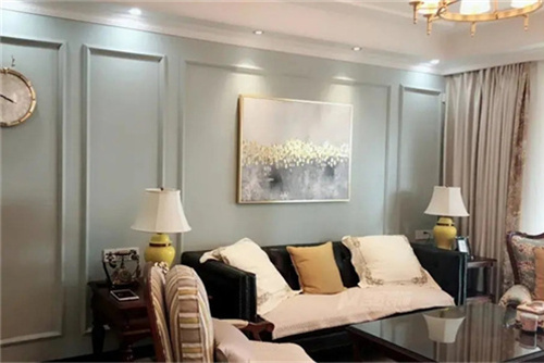 合肥市華宇信達·錦繡花城美式風格三居室裝修案例